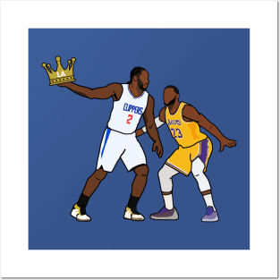 Kawhi Leonard 'KING OF LA' Los Angeles Clippers Posters and Art